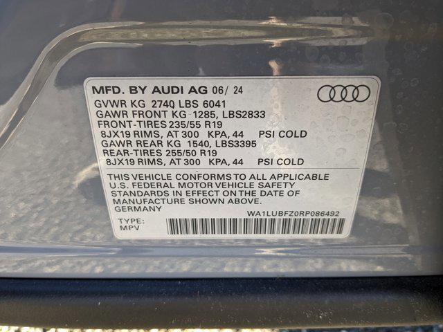 new 2024 Audi Q4 e-tron car, priced at $62,355