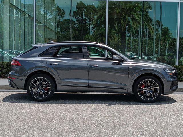 used 2023 Audi Q8 car, priced at $59,998
