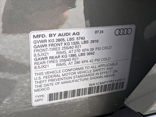 new 2024 Audi SQ5 car, priced at $75,330