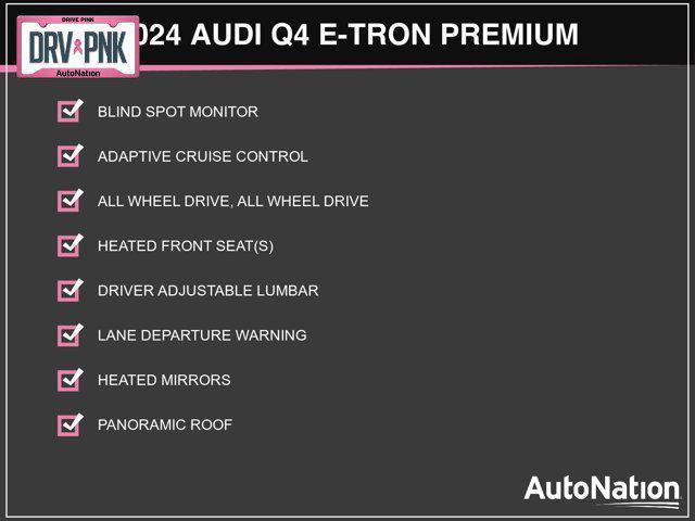 new 2024 Audi Q4 e-tron car, priced at $61,435