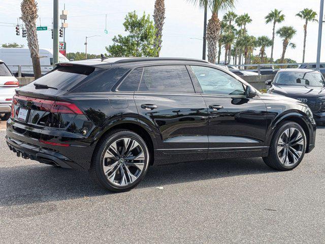 new 2025 Audi Q8 car, priced at $86,805