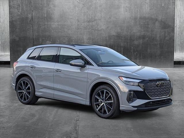 new 2025 Audi Q4 e-tron car, priced at $57,920