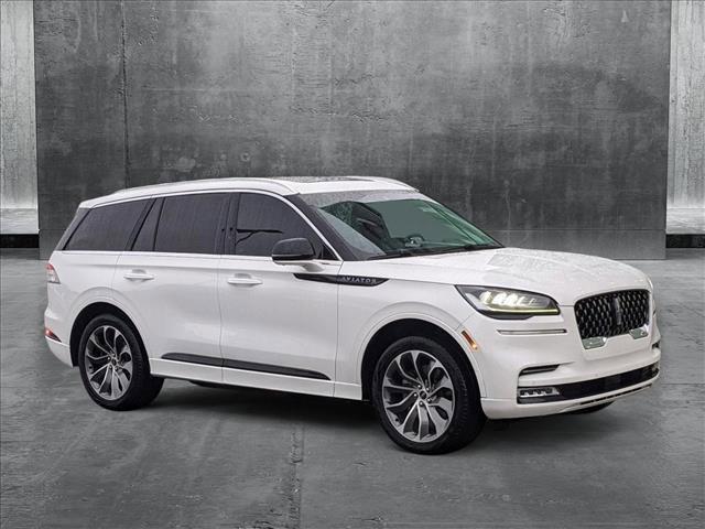 used 2021 Lincoln Aviator car, priced at $35,999