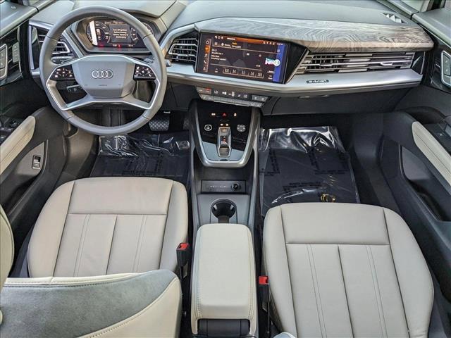new 2025 Audi Q4 e-tron car, priced at $65,265
