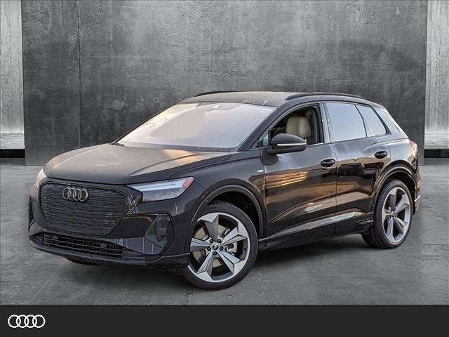 new 2025 Audi Q4 e-tron car, priced at $65,265