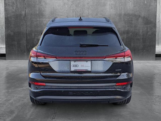 new 2025 Audi Q4 e-tron car, priced at $65,265
