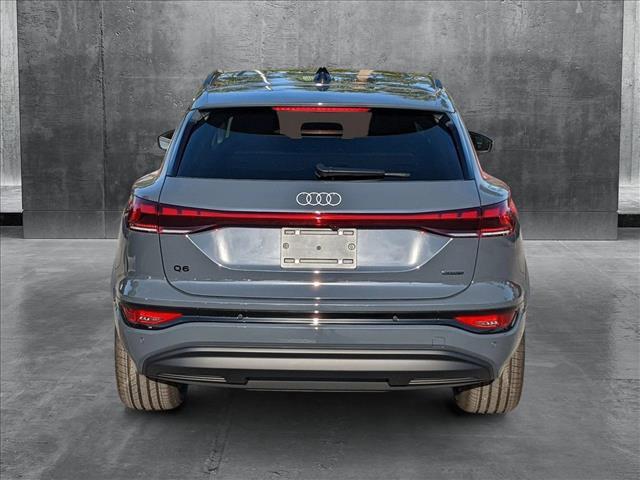 new 2025 Audi Q6 e-tron car, priced at $73,557