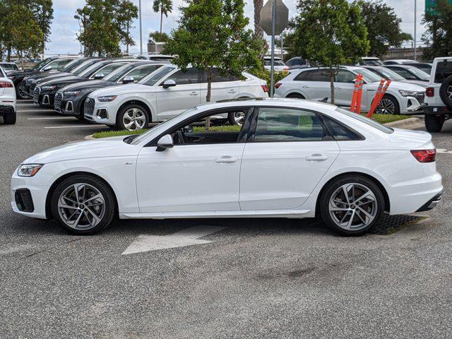 new 2025 Audi A4 car, priced at $47,480