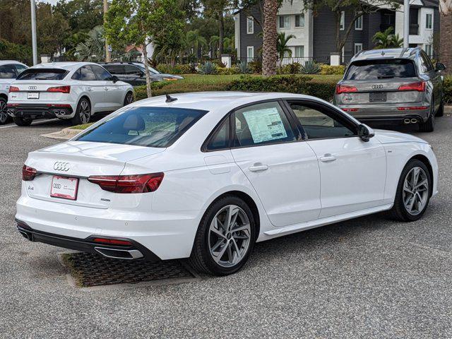 new 2025 Audi A4 car, priced at $47,480