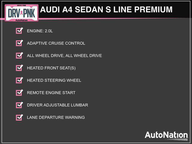 new 2025 Audi A4 car, priced at $47,480