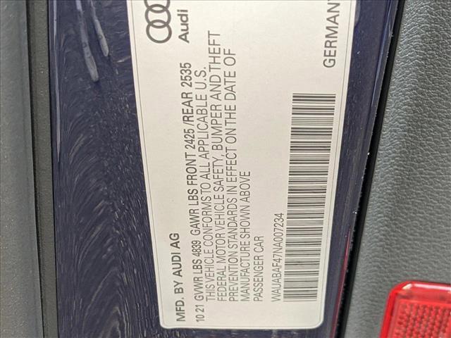 used 2022 Audi A4 car, priced at $24,998
