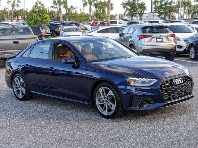 new 2025 Audi A4 car, priced at $48,075