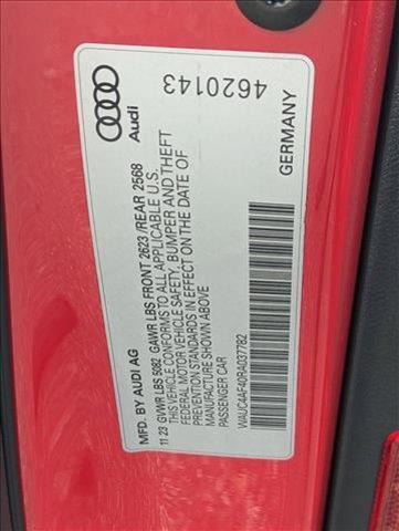 new 2024 Audi S4 car, priced at $64,560