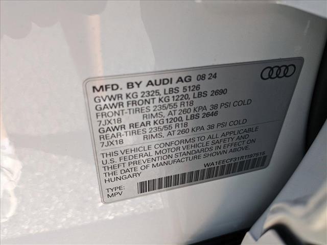 new 2024 Audi Q3 car, priced at $43,740