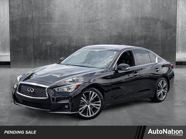 used 2022 INFINITI Q50 car, priced at $28,998