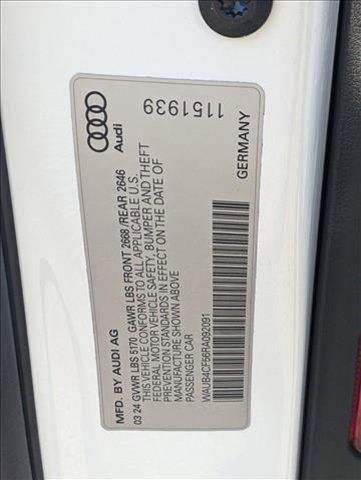 new 2024 Audi S5 car, priced at $75,540