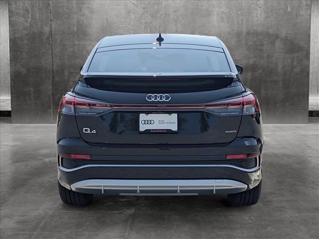 new 2024 Audi Q4 e-tron Sportback car, priced at $64,985