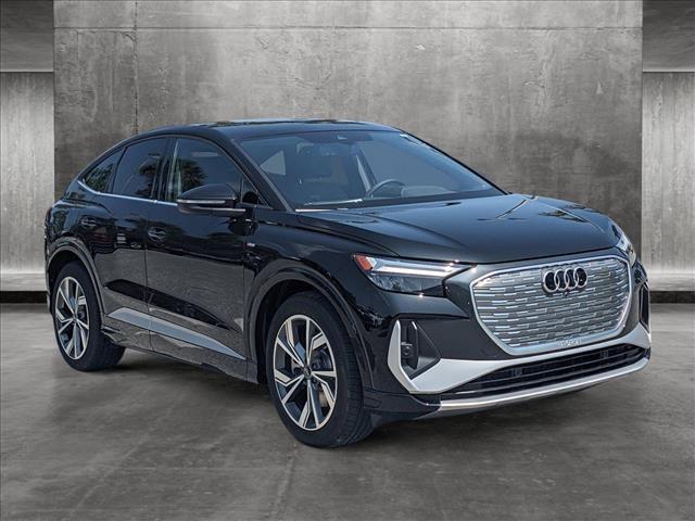 new 2024 Audi Q4 e-tron Sportback car, priced at $64,985