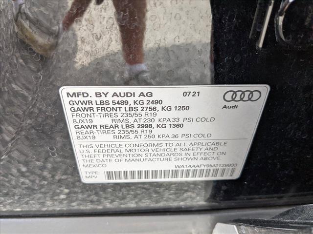 used 2021 Audi Q5 car, priced at $25,489