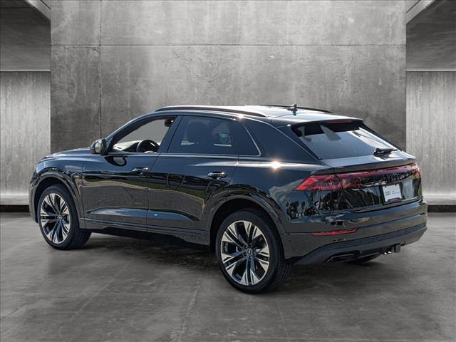 new 2025 Audi Q8 car, priced at $81,465