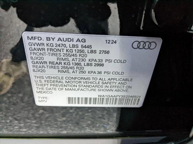 new 2025 Audi Q5 car, priced at $48,792