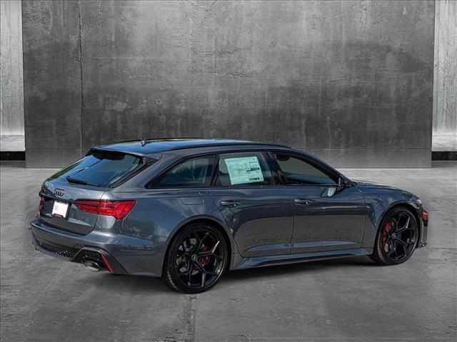 new 2025 Audi RS 6 Avant car, priced at $152,585