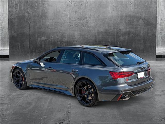 new 2025 Audi RS 6 Avant car, priced at $152,585