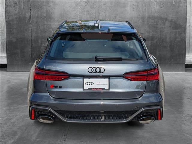 new 2025 Audi RS 6 Avant car, priced at $152,585