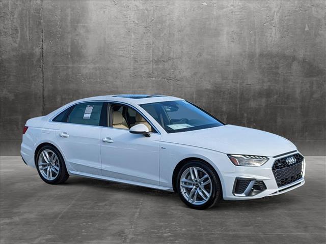 new 2024 Audi A4 car, priced at $45,858