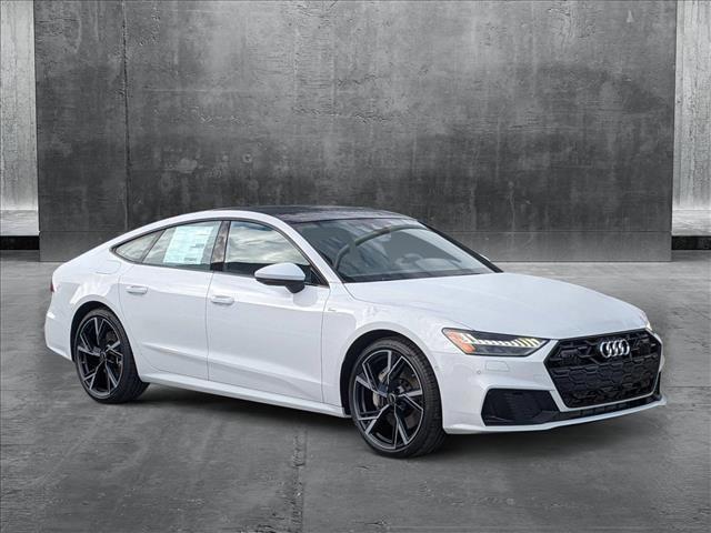 new 2025 Audi A7 car, priced at $89,685