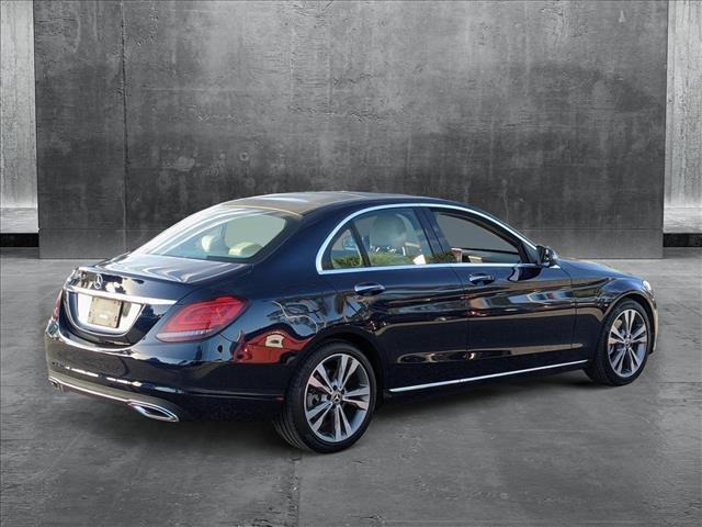 used 2021 Mercedes-Benz C-Class car, priced at $29,998