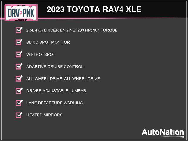 used 2023 Toyota RAV4 car, priced at $25,998