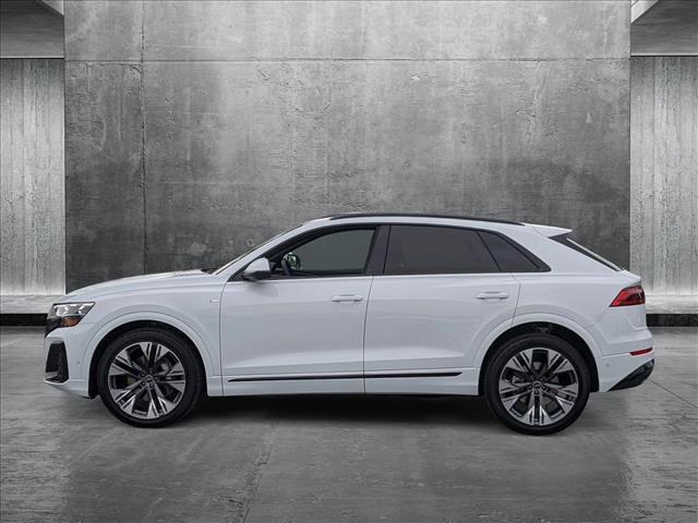 new 2025 Audi Q8 car, priced at $90,715