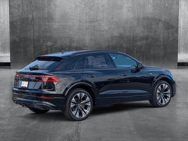 new 2025 Audi Q8 car, priced at $90,715