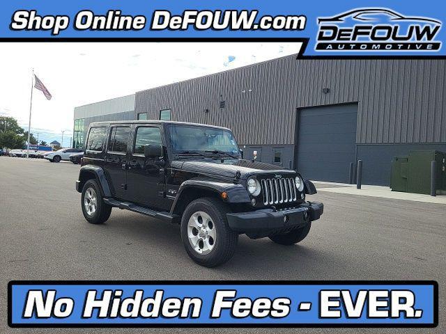 used 2018 Jeep Wrangler JK Unlimited car, priced at $22,442
