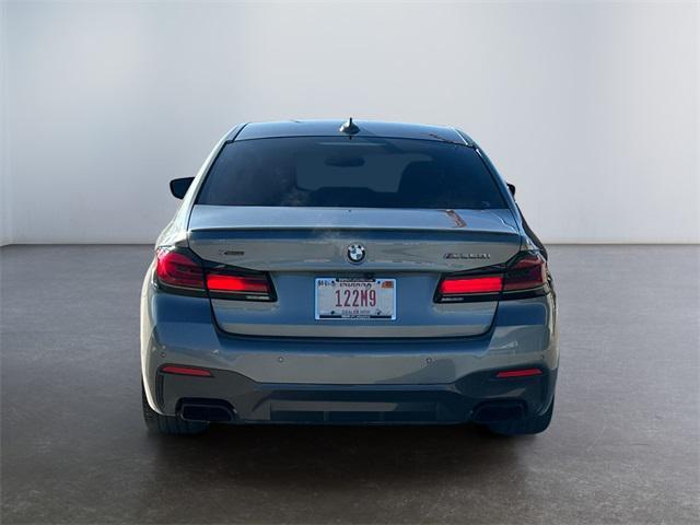 used 2021 BMW M550 car, priced at $48,850