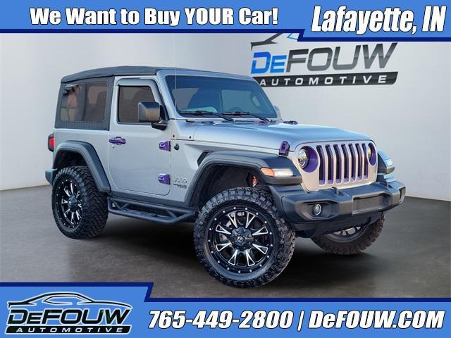 used 2021 Jeep Wrangler car, priced at $28,007