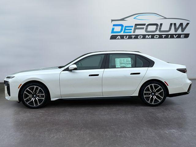 new 2025 BMW 740 car, priced at $105,575