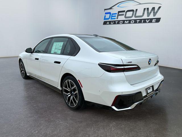 new 2025 BMW 740 car, priced at $105,575
