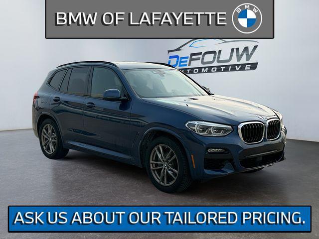 used 2020 BMW X3 car, priced at $28,500