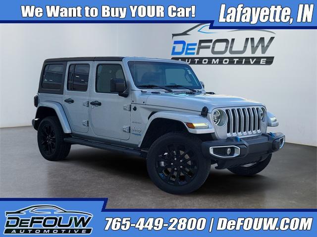 used 2022 Jeep Wrangler Unlimited 4xe car, priced at $33,667