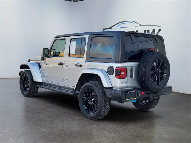 used 2022 Jeep Wrangler Unlimited 4xe car, priced at $33,667