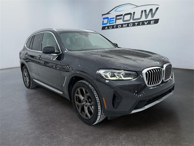 used 2022 BMW X3 car, priced at $31,950