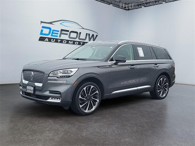 used 2021 Lincoln Aviator car, priced at $33,733