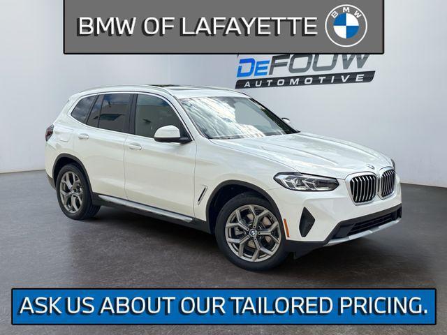 used 2022 BMW X3 car, priced at $37,989