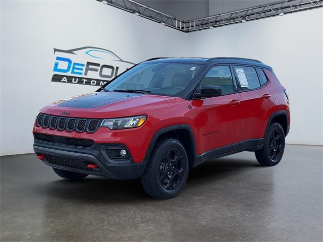 used 2023 Jeep Compass car, priced at $22,913