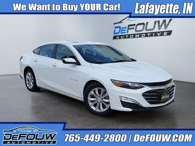 used 2022 Chevrolet Malibu car, priced at $17,100