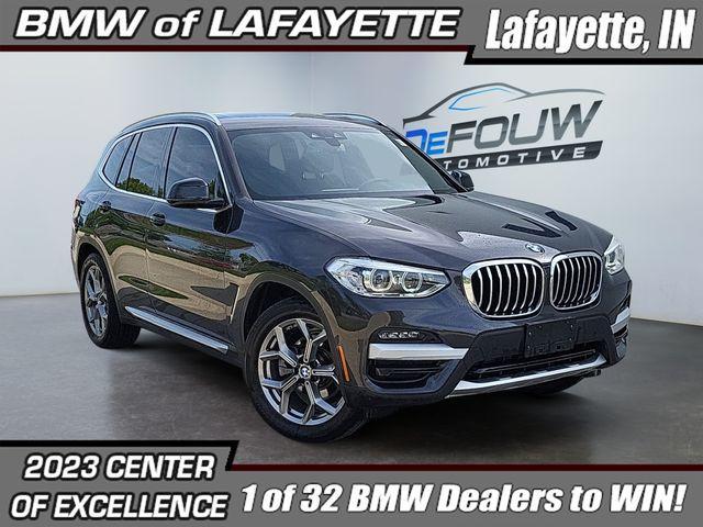 used 2021 BMW X3 car, priced at $36,500