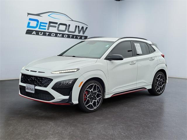 used 2022 Hyundai Kona N car, priced at $23,844