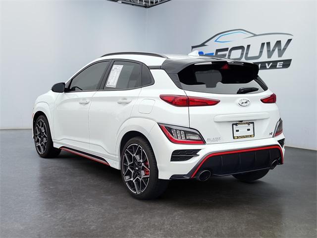 used 2022 Hyundai Kona N car, priced at $23,844